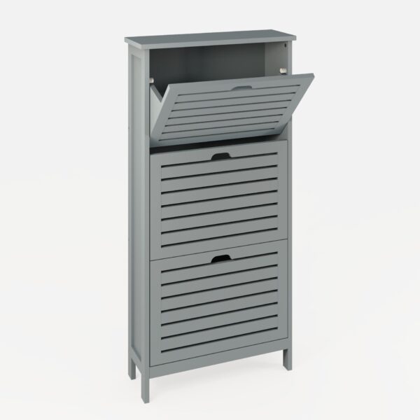 BGN3TSGRY-SHOE CABINET-10.23-CO03-ISO OPEN