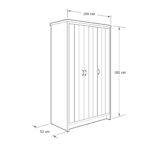 BOS3DWGRY-BOSTON 3 DOOR WARDROBE GREY-2023-01-Dims