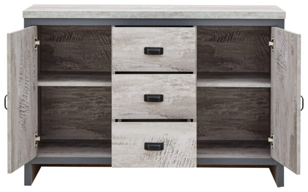 BOSSIDGRY-Boston-2Dr-3Drw-Sideboard-Grey-CO-03