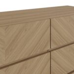 CAT33COAK – 3+3 CHEST DETAIL 1 OAK