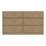 CAT33COAK – 3+3 CHEST FRONT OAK
