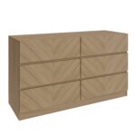 CAT33COAK – 3+3 CHEST ISO OAK