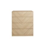 CATANIA-4 DRAWER CHEST-OAK-AUG2022-CO-01