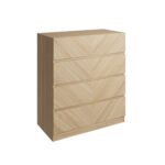 CATANIA-4 DRAWER CHEST-OAK-AUG2022-CO-03