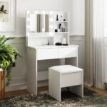 EVADTSWHT-EVA DRESSING TABLE WITH STOOL WHITE-07-24-RMS-06