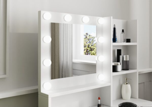 EVADTSWHT-EVA DRESSING TABLE WITH STOOL WHITE-07-24-RMS-07