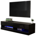 GAL120GBG-Galicia-Wall-TV-Unit-120cm-Black-CO-01