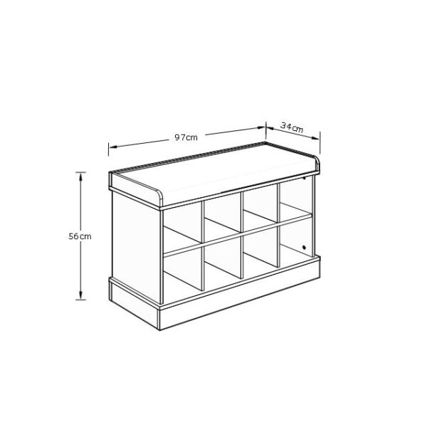 GFW45-KEMPTON SHOE BENCH + WALL RACK_DIMS_1 (5)
