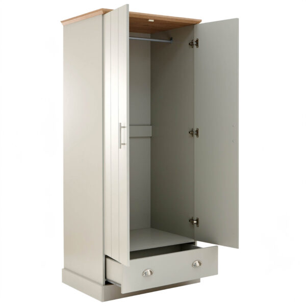 KEN21WGRY-Kendal-2Dr-1Drw-Robe-Grey-CO-01d