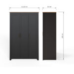 LAN4PCBLK-CO-WARDROBE DIMS