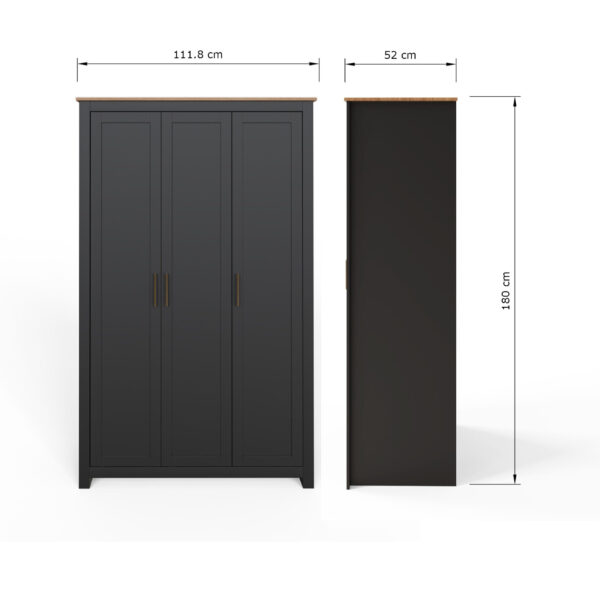 LAN4PCBLK-CO-WARDROBE DIMS
