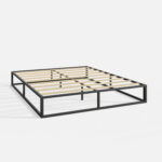 PK135BLK-PLATFORM BED 135CM BLACK-0824-CO-01-ISO (2)