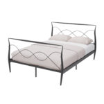 RIM150BLK-Rimini Bed 135CM -ISO with bedding (1)