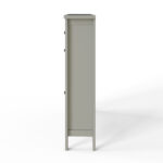 SHOECABGRY- Deluxe Shoe cabinet grey-10-25-CO04