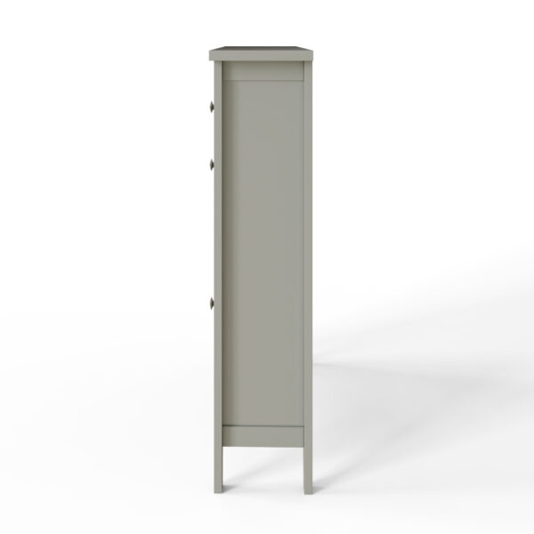 SHOECABGRY- Deluxe Shoe cabinet grey-10-25-CO04