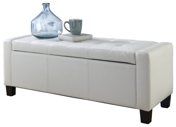 VEROSBWHT-Verona-Faux-Leather-Ottoman-Bench-White-CO-01 (1)