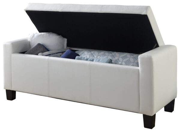 VEROSBWHT-Verona-Faux-Leather-Ottoman-Bench-White-CO-01-Open (1)