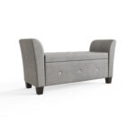VERWNCHGR-VERONA WINDOW SEAT CHENILLE GREY-08-25-CO01