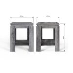 CYNLAMCGR-CANYON GREY LAMP TABLE-05-25-DIMS