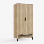 EZR21WOAK-EZRA 1 DRAWER WARDROBE-05-25-CO01 (9)