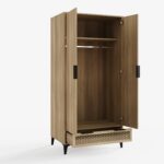 EZR21WOAK-EZRA 1 DRAWER WARDROBE-05-25-CO02 (6)