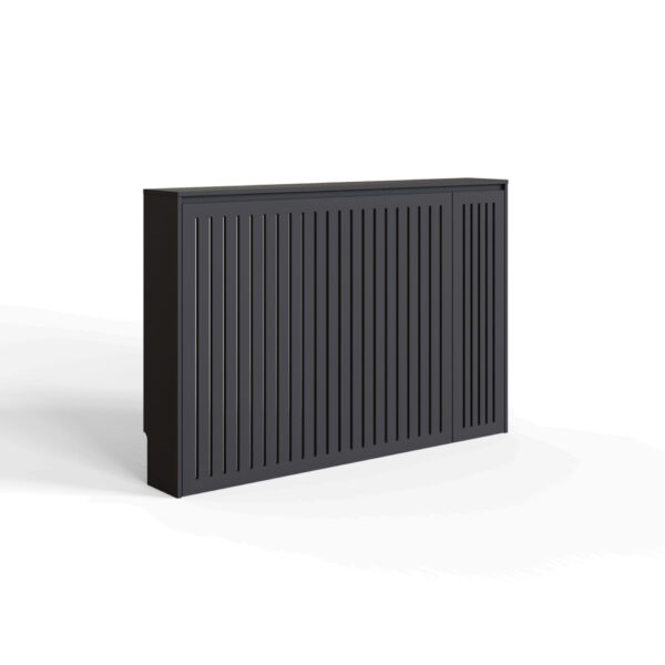 COORCMBLK-COOPER RADIATOR COVER BLACK-07-25-CO01