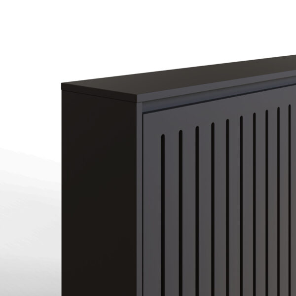 COORCMBLK-COOPER RADIATOR COVER BLACK-07-25-CO05