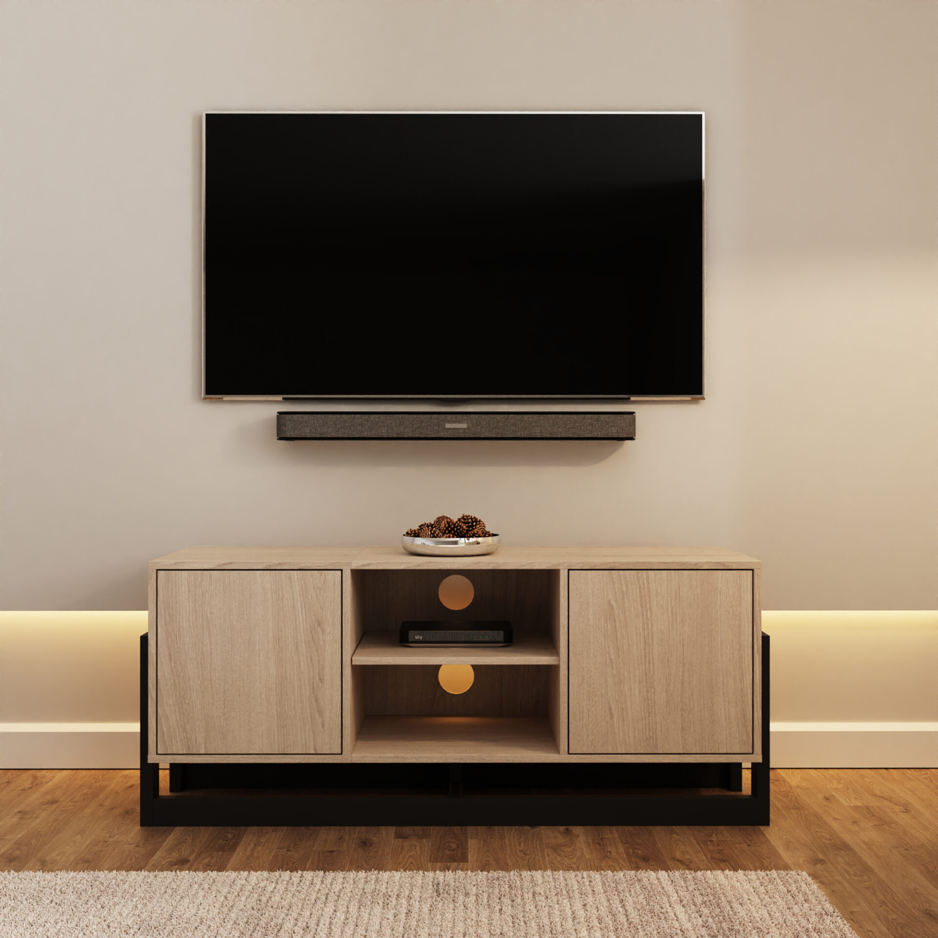 Taite 2 Door TV Unit – PEFC™ Certified