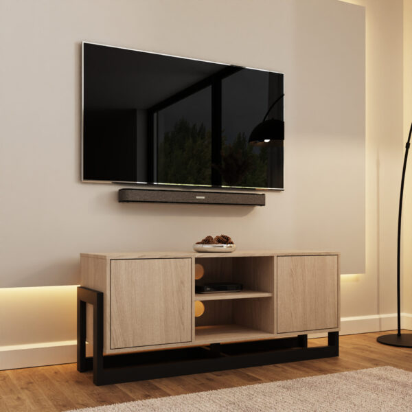 TAI2TVOAK-Taite 2 Door TV Unit Oak-06-25-RMS02