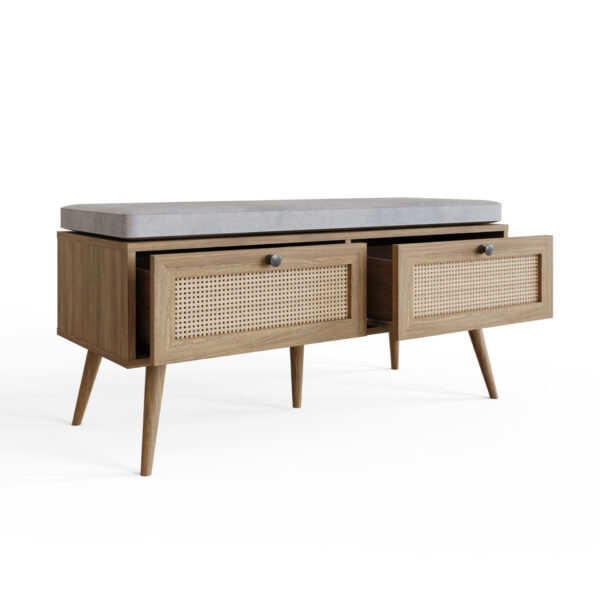 NOO2DSOAK-NOOR 2 DRAWER SHOE CAB-11-25-CO02