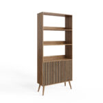 ROWBKCOAK-ROWAN BOOKCASE-12-25-CO01