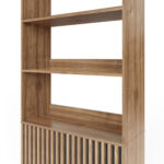 ROWBKCOAK-ROWAN BOOKCASE-12-25-CO05