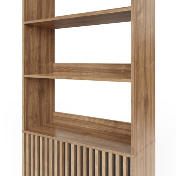 ROWBKCOAK-ROWAN BOOKCASE-12-25-CO05