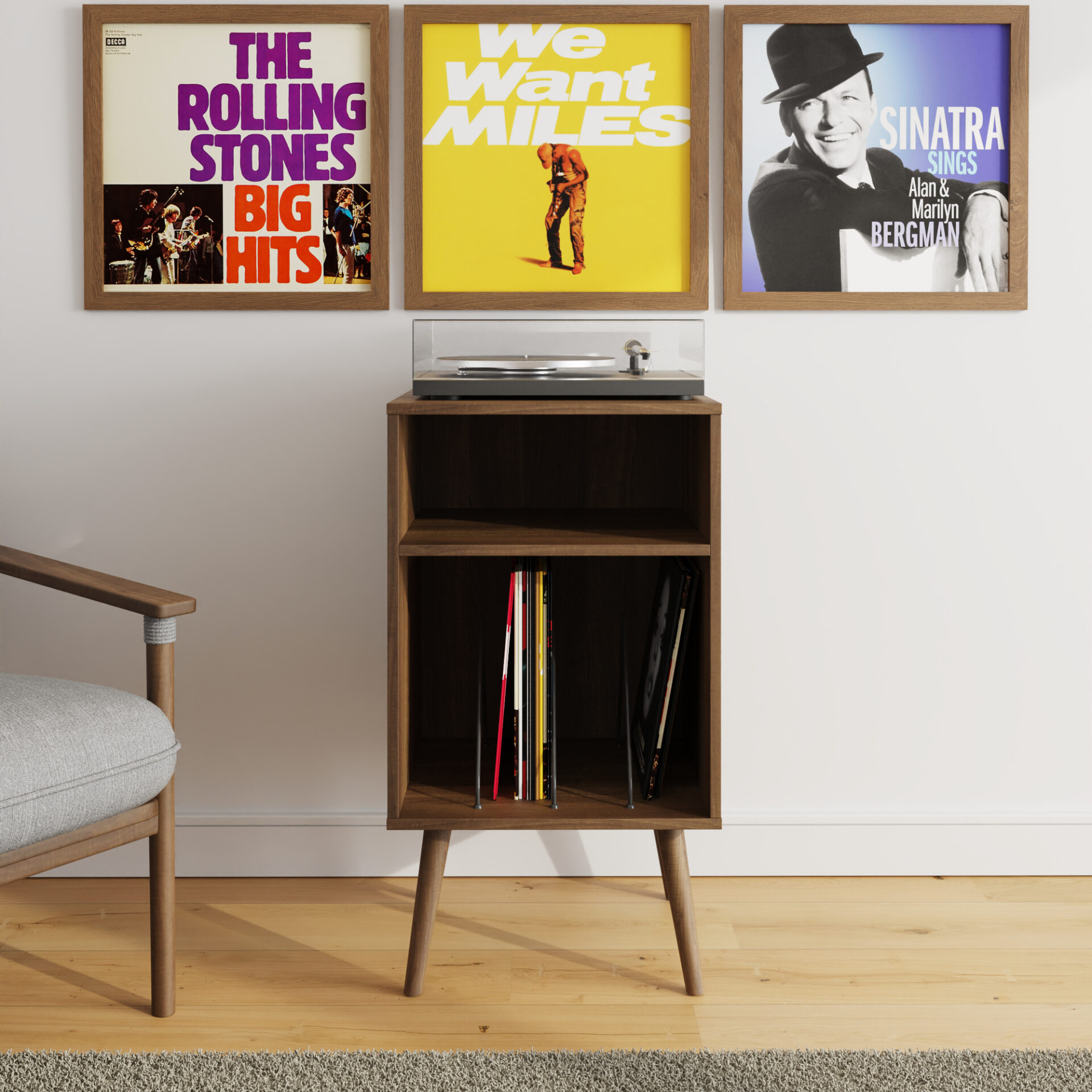 Jaxon Compact Vinyl Turntable Stand – FSC®- Certified