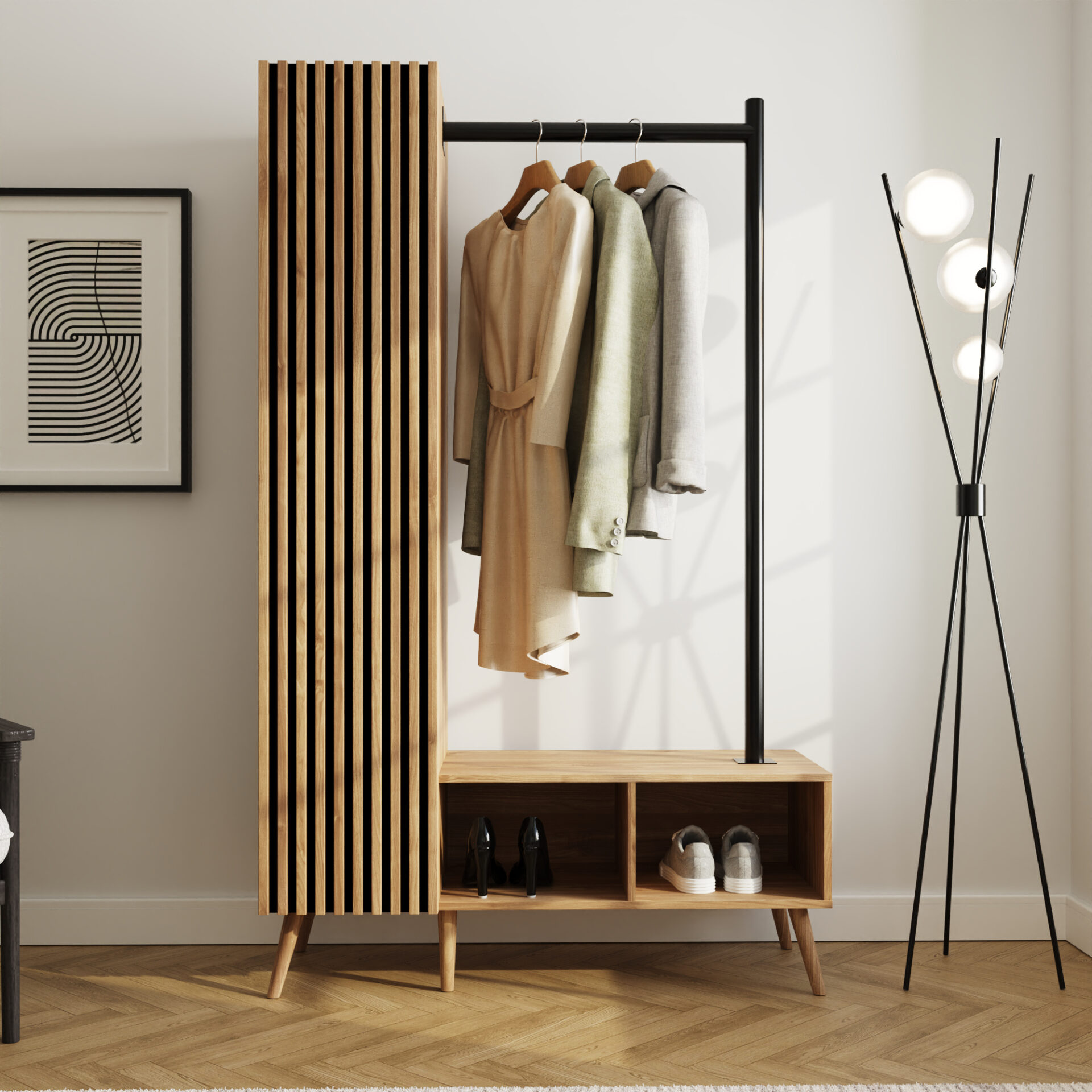 Rowan Smart Storage Wardrobe– FSC®- Certified